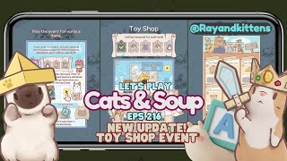 Cats and Soup new update new toy shop event  screenshot 5