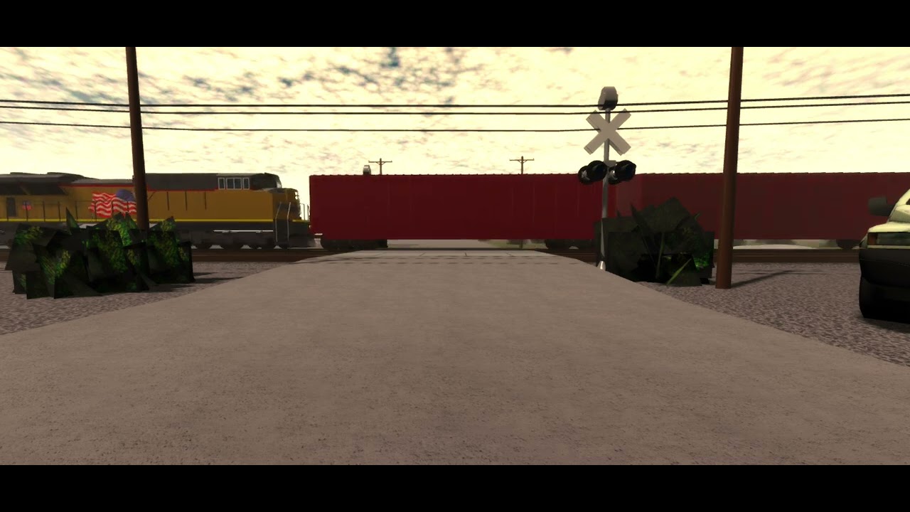 Union Pacific Mix Freight Train With 2 AC44CCTE! At Northbound Mainline!