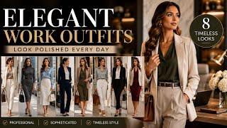 Modern Office Outfit Ideas for a Sophisticated Look