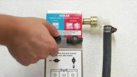 Click & Clean Dispensing System