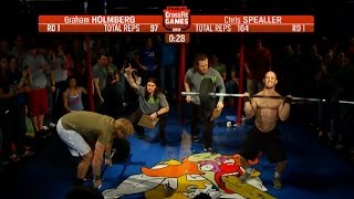 CrossFit Open 13.4  GRAHAM HOLMBERG vs CHRIS SPEALLER