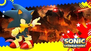 Sonic Generations: Forces Sonic Mod + Destroyed City Escape & Re-imagined Rooftop Run Playthrough!