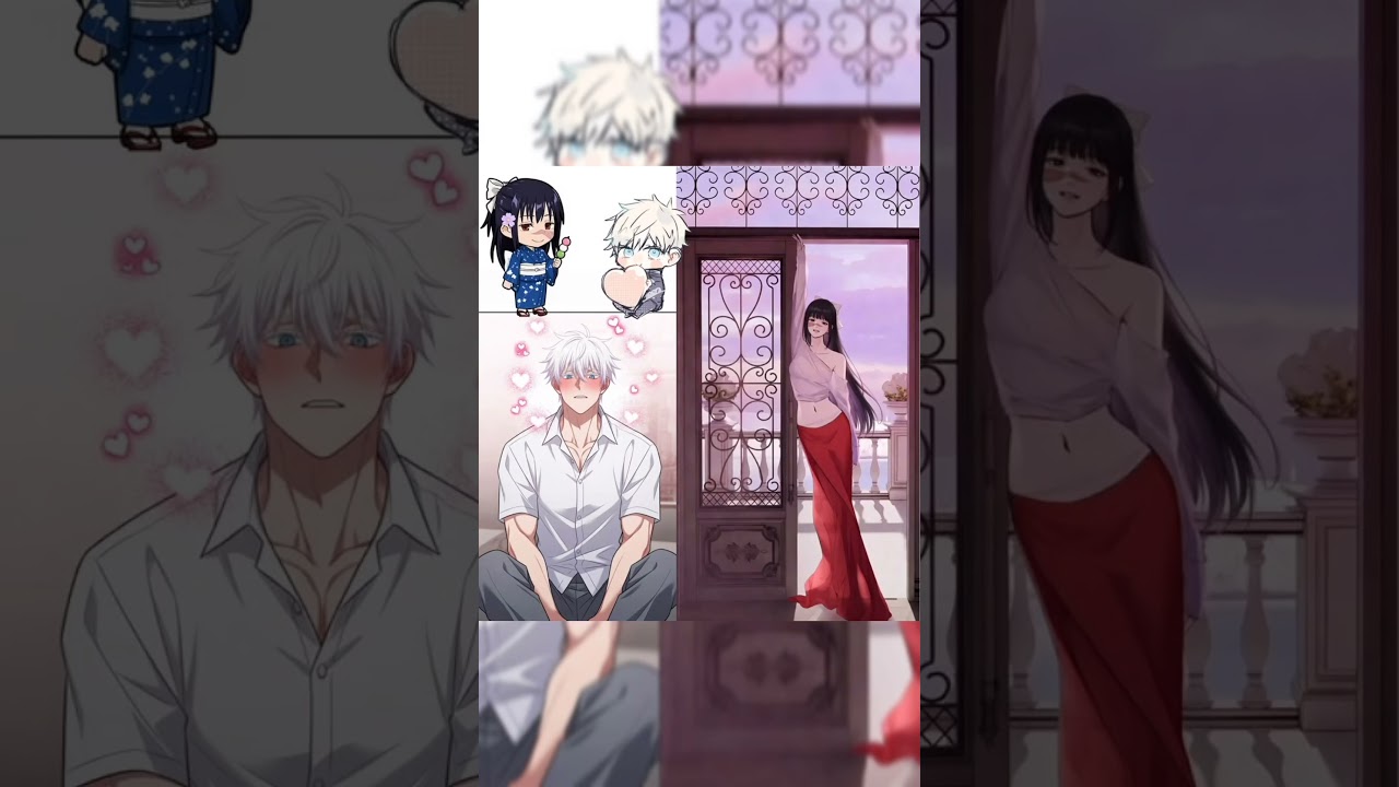 Gojo X Utahime ❤️ ♥️ #jjk #jujutsukaisen #gojo ##utahime #love #shorts #cute #trending ##naruto #jjk