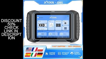 XTOOL D8S Automotive Diagnostic Tool Online ECU Coding VAG Guided Topology Map Key Programming Car S