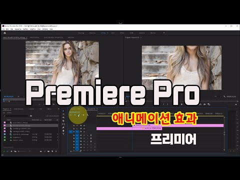프리미어 기본기능과 예제를 활용해서 영상편집 배우기[영상 하단 에 자막 제공]<strong>Adobe</strong> Premiere <strong>Pro</strong>.