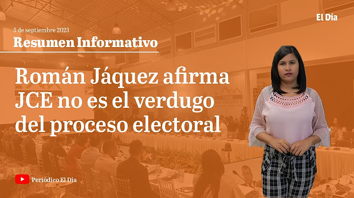 Román Jáquez afirma JCE no es el verdugo del proceso electoral