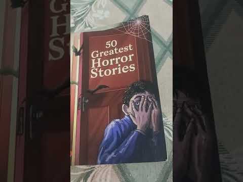 50 greatest horror stories review #booklovers boring book 😔😔