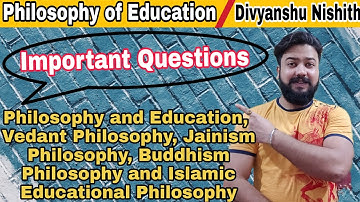 Lockdown ll B.Ed 1st year ll Important Questions Unit 2 discussion by Divyanshu Nishith