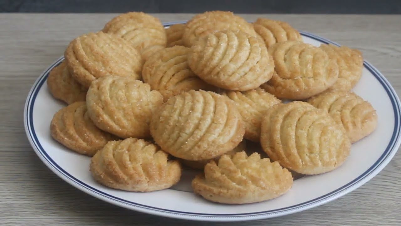 Biscuits croustillants, très facile à réaliser avec peu d'ingrédients