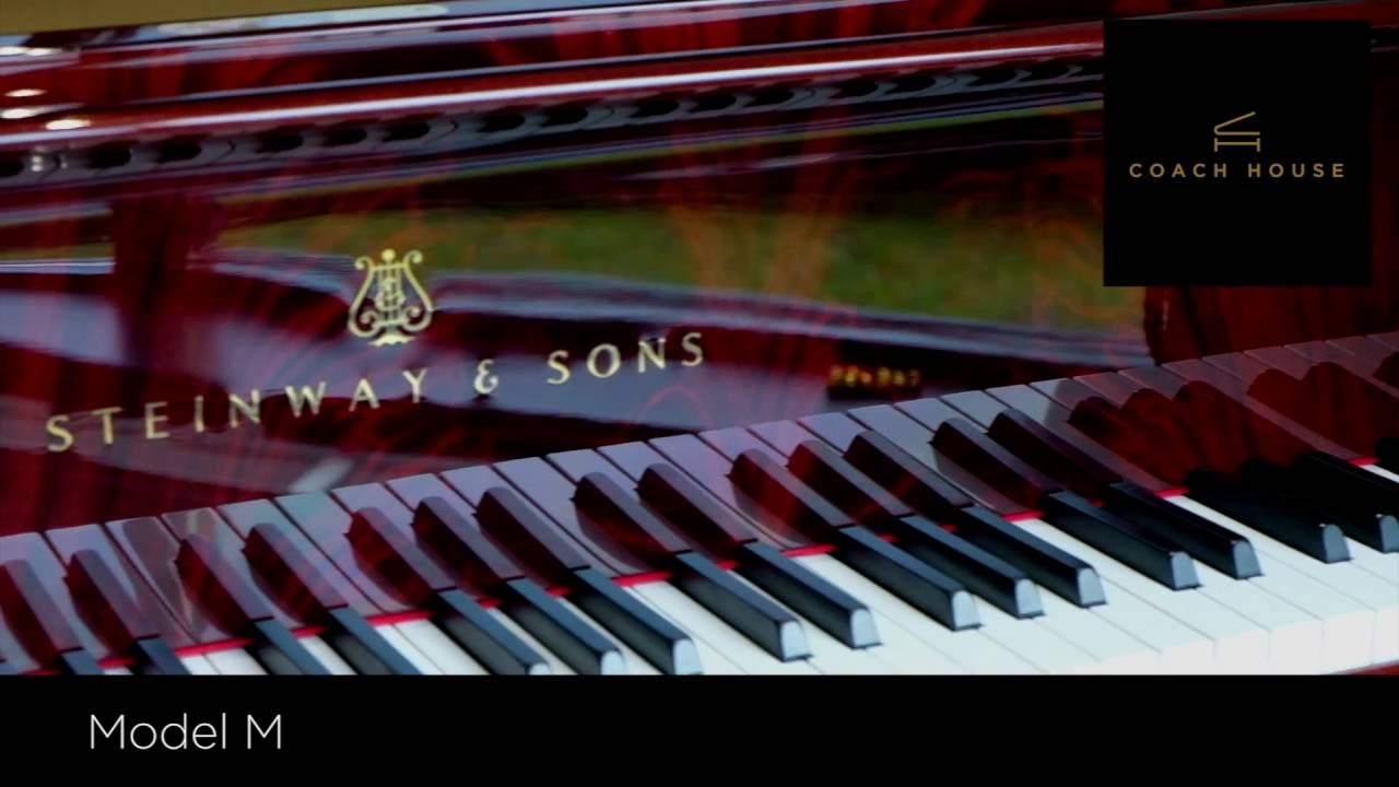 Steinway Model M Flame Mahogany 1985