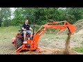 Kubota B2301 TLB (Tractor, Loader, Backhoe) - Review and Demonstration!