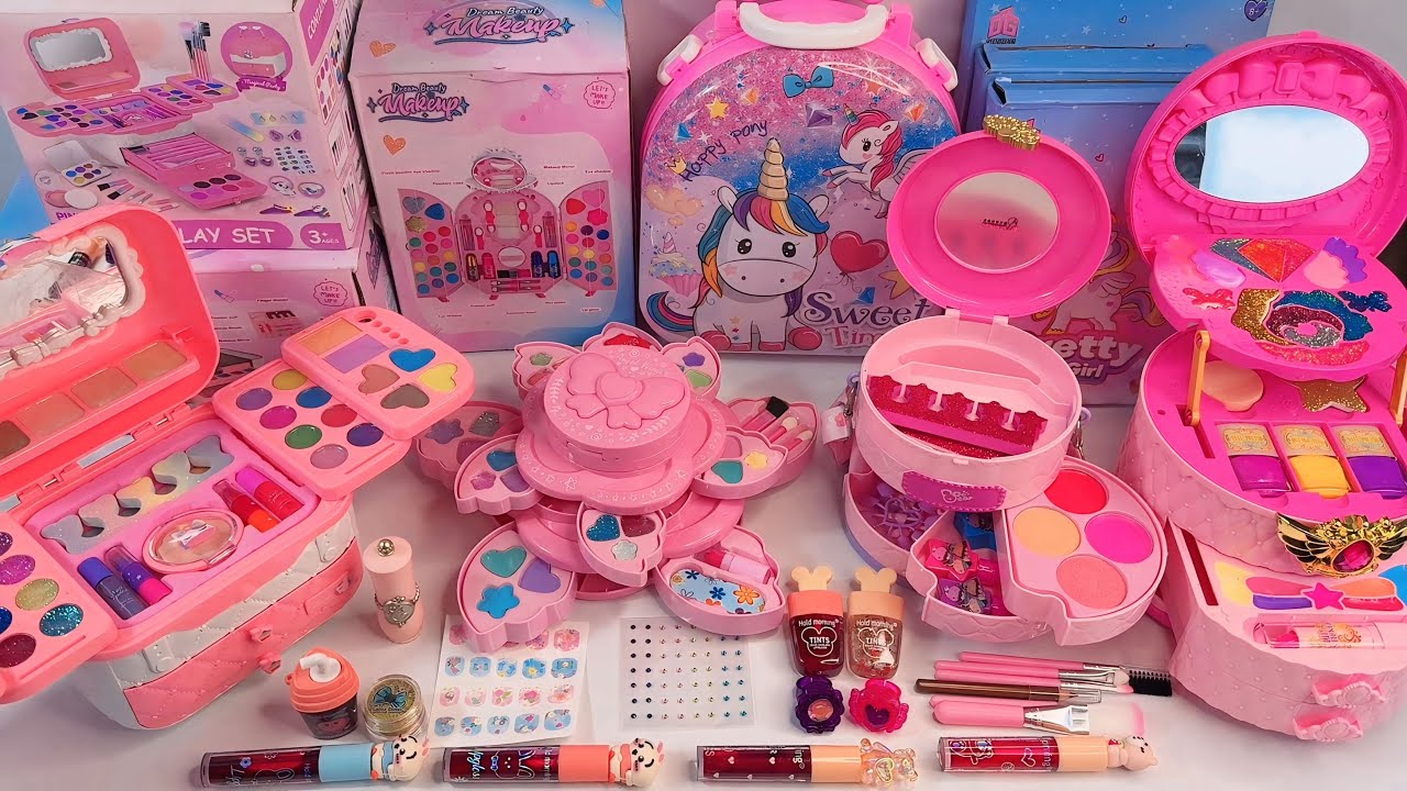 15 Minutes Satisfying Unboxing Pink Makeup Toys | Unboxing Toys | Toys Review | ASMR 