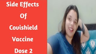 side effects of covishield vaccine / symptoms after covid vaccination | #covid19 #coronaupdate