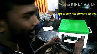 D-Sonic Weighing Machine P M S -63 Pcb Pices Counting Settings