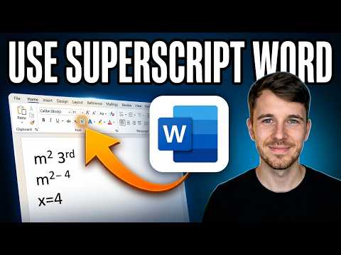 How to Use Superscript in Microsoft Word (Beginner Guide)
