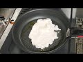 今度こそ箸で切れるハムエッグを作ろう