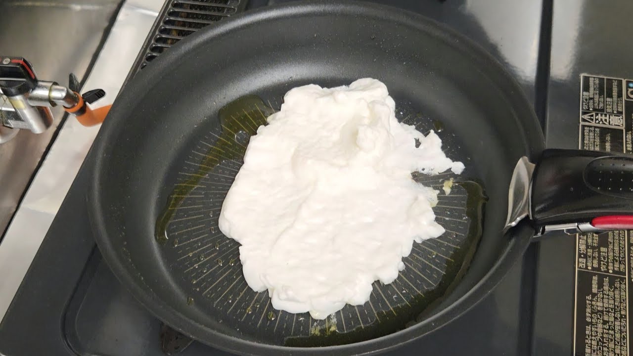今度こそ箸で切れるハムエッグを作ろう