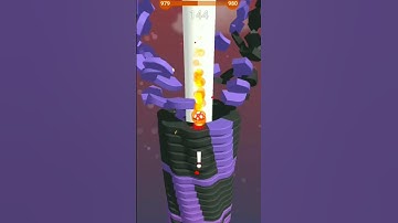 stack ball 3D gameplay #stackballgame #gaming #3dgaming #youtubeshorts #pless #subcribe 😭😭