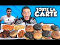 JE MANGE TOUTE LA CARTE DU RESTO D'IBRA TV !! - YouTube