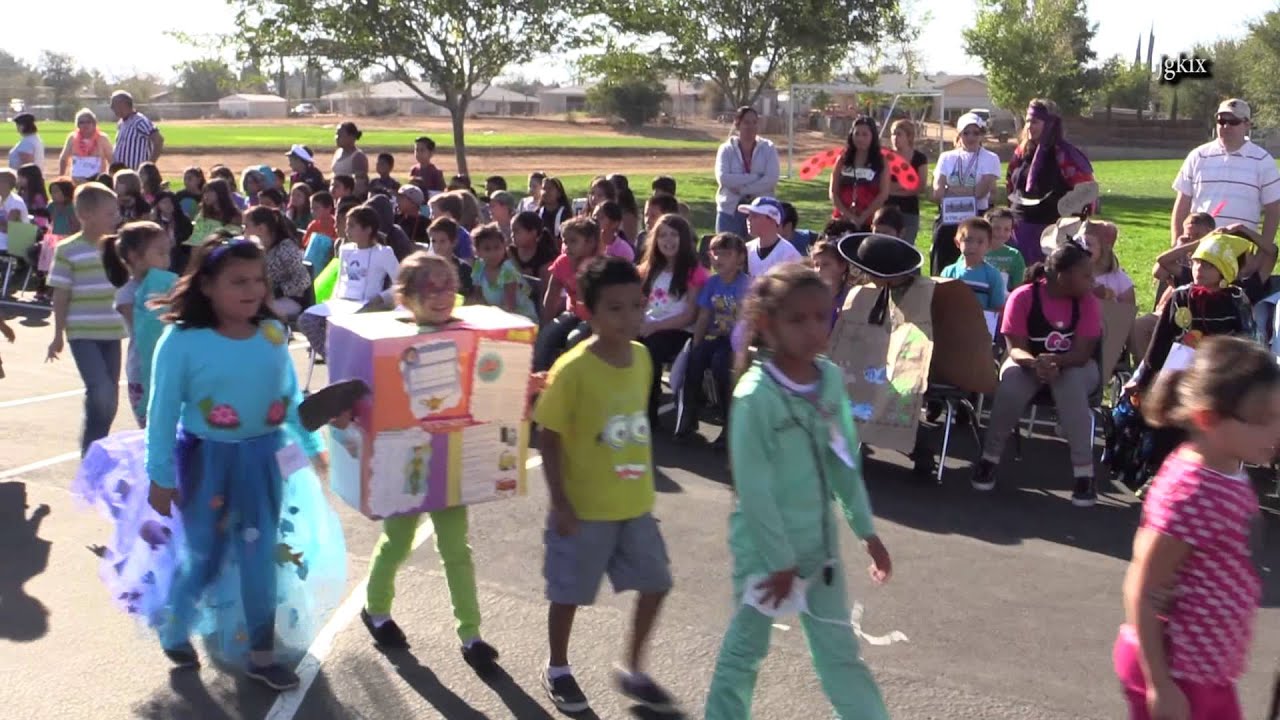Juniper Elementary School Vocabulary Day Costume Parade YouTube