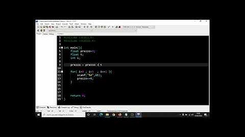 Come programmare in C - (4) ciclo for e operazioni su variabili