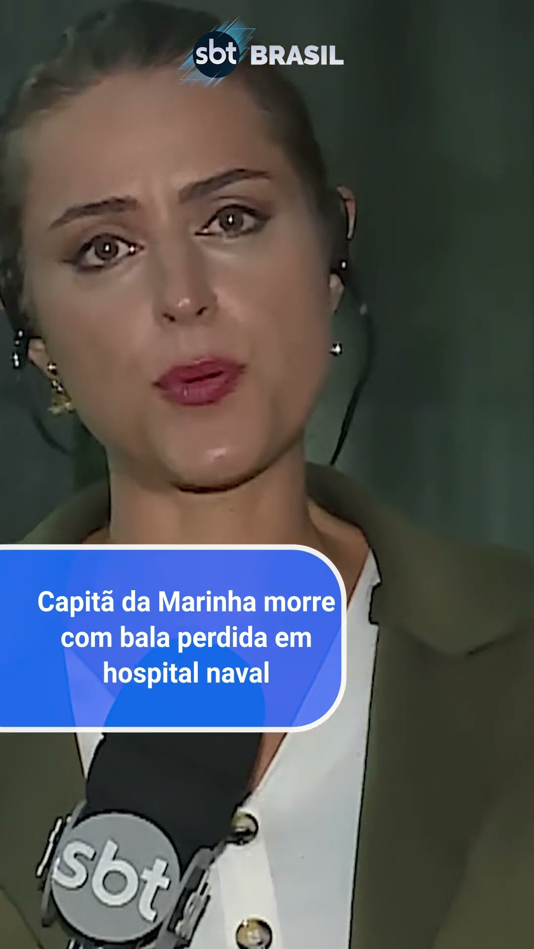 Oficial da Marinha morre após ser baleada dentro de hospital naval no Rio | SBT Brasil (10/12/24)