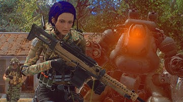 Modded Tacticool Fallout 4 | Photorealistic Commonwealth ENB | Modern Combat & Weapons