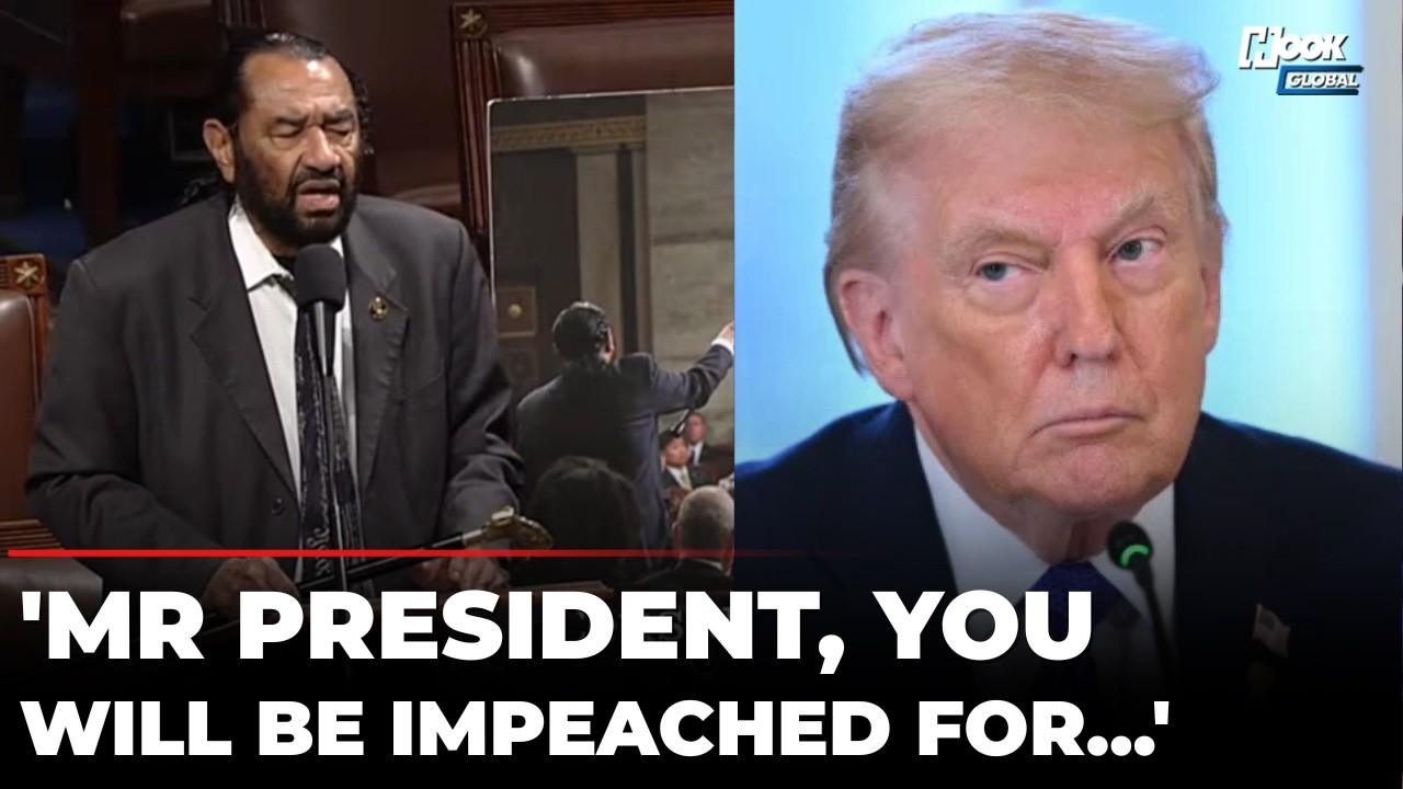 'Your Dastardly Deeds...': Al Green Drops Impeachment Bombshell After Shock Removal From Trump Event