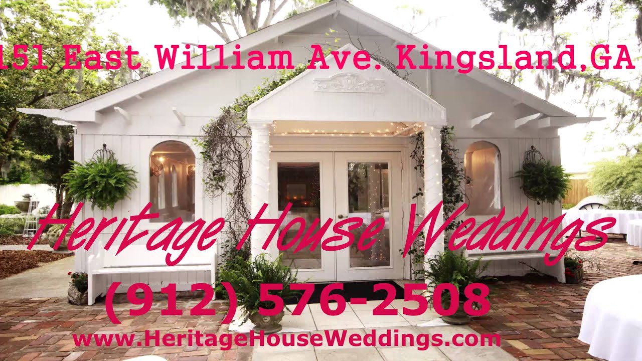 Heritage House Weddings  Chapel YouTube