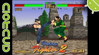 Virtua Fighter 2 | NVIDIA SHIELD Android TV | Yaba Sanshiro Emulator [1080p] | Sega Saturn screenshot 2
