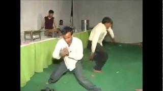 Drunk Mexicans dancing to techno music