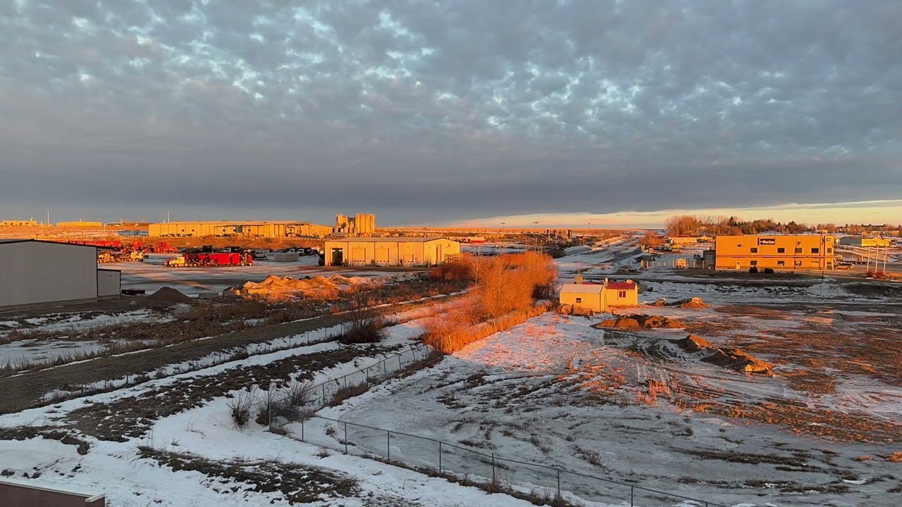 North Dakota dawn time lapse