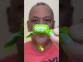 👂ASMR SWEDISH FISH CHEWS CANDY LIME FLAVOR EATING SOUNDS👂#shorts #asmr