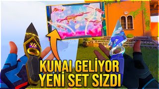 YENİ KUNAİ BIÇAK! YENİ SET SIZDIRILDI! (VALORANT Yeni Skinler)