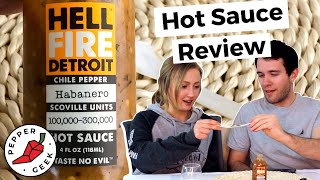 Hell Fire Detroit Habanero Hot Sauce Review - Pepper Geek