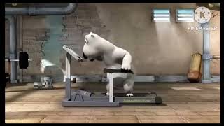 Bernard Bear Season 7 Shorts: Running Machine Animated Series By Hanna Barbera