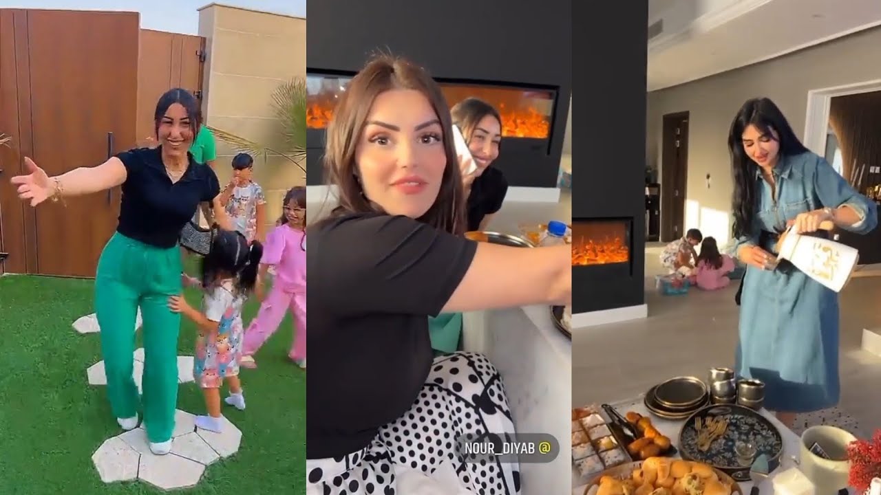 😍عصام ونور اليوم بضيافة أميرة وعبدالرحمن عملين مفاجأ اليكس 😍