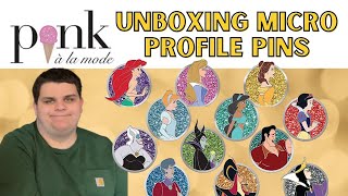 Unboxing PINK A LA MODE  Micro Mini Profile Pins | Disney Mystery PINS | Blind Box #disneypins
