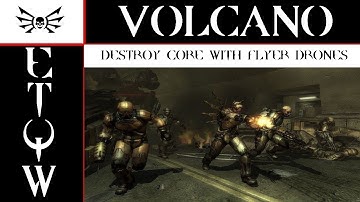 (Objective/Mission) Volcano "Destroy Core with Flyer Drones " | Strogg Infiltrator