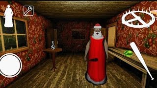 PLAYING AS 🎅 SANTA GRANNY HORROR GAMEPLAY #granny #santa #mod screenshot 5