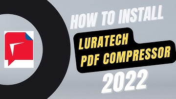 Luratech pdf compressor full activated l How to install Luratech  Step By Step l SADDIQUE IT