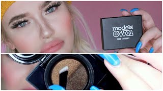 brow cushion review / models own brow tattoo kit / eyebrow tutorial