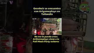 Grenheir Se Encuentra Con Arigameplays En Tailandia De Camino A La Full Moon Party