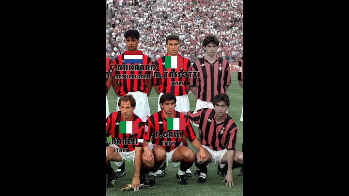 Generation AC milan Team that won the 1994 UCL #football #soccer #shorts #subscribe #youtube