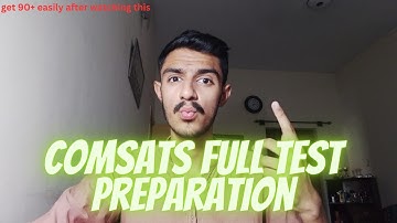 How To Secure 90+ In Comsats Test || Life At Comsats University Islamabad