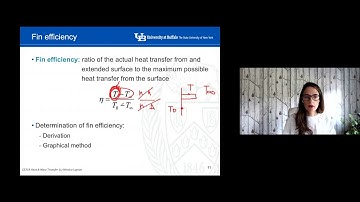 Lecture 02 (Part 2) - Fins (extended surfaces).