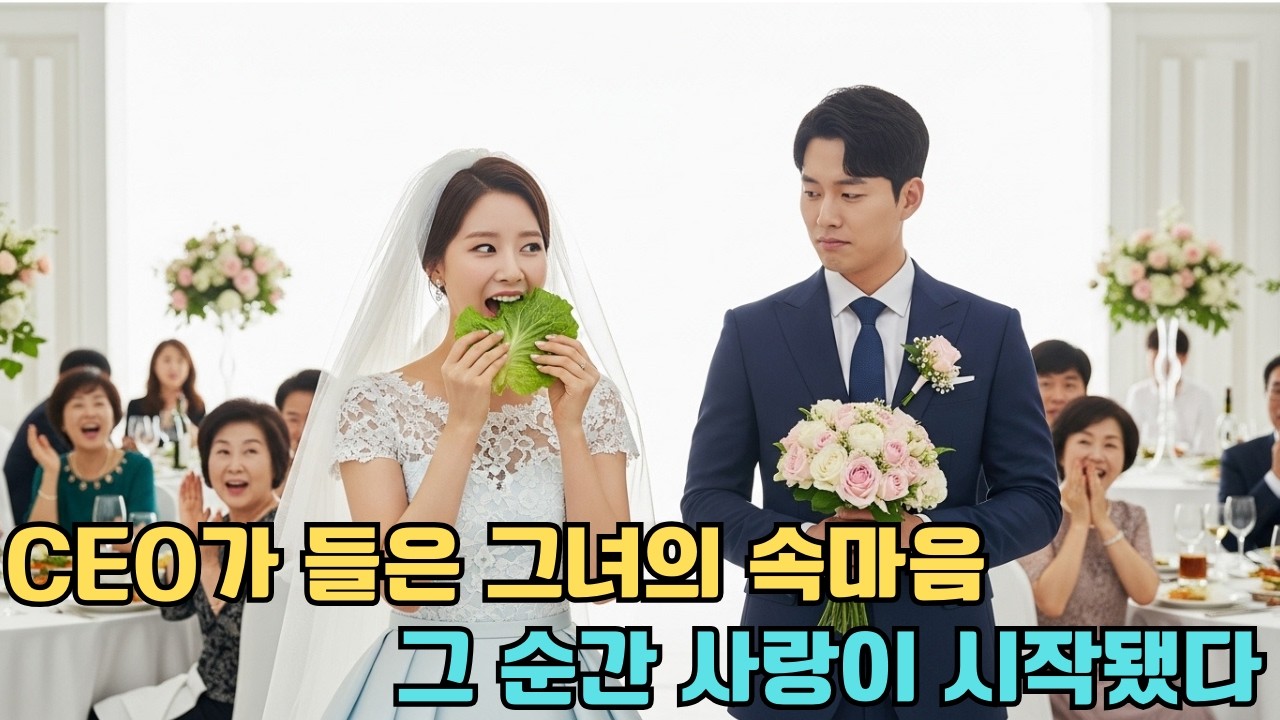 결혼식을 망치려 연기한 여자, CEO가 마음속 목소리를 듣고 사랑에 빠지다