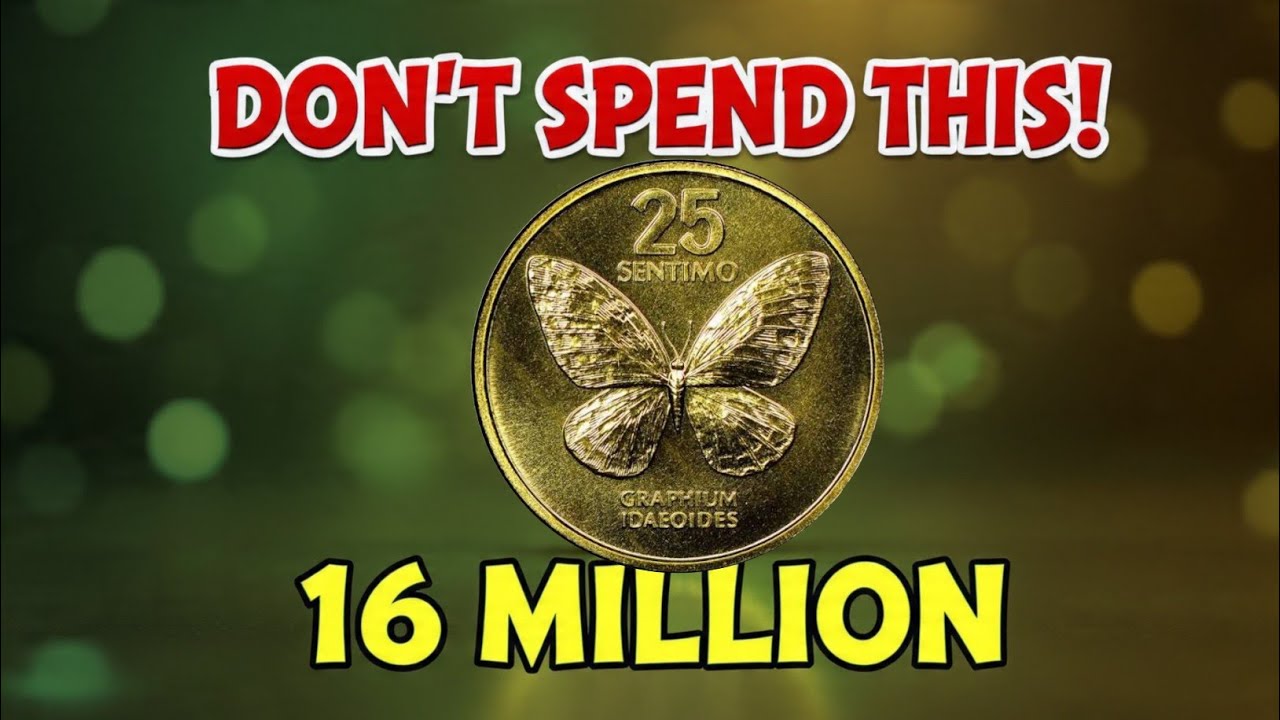 “Hidden Value in the 1986 25 Sentimos Coin? Collectors Must Watch!”