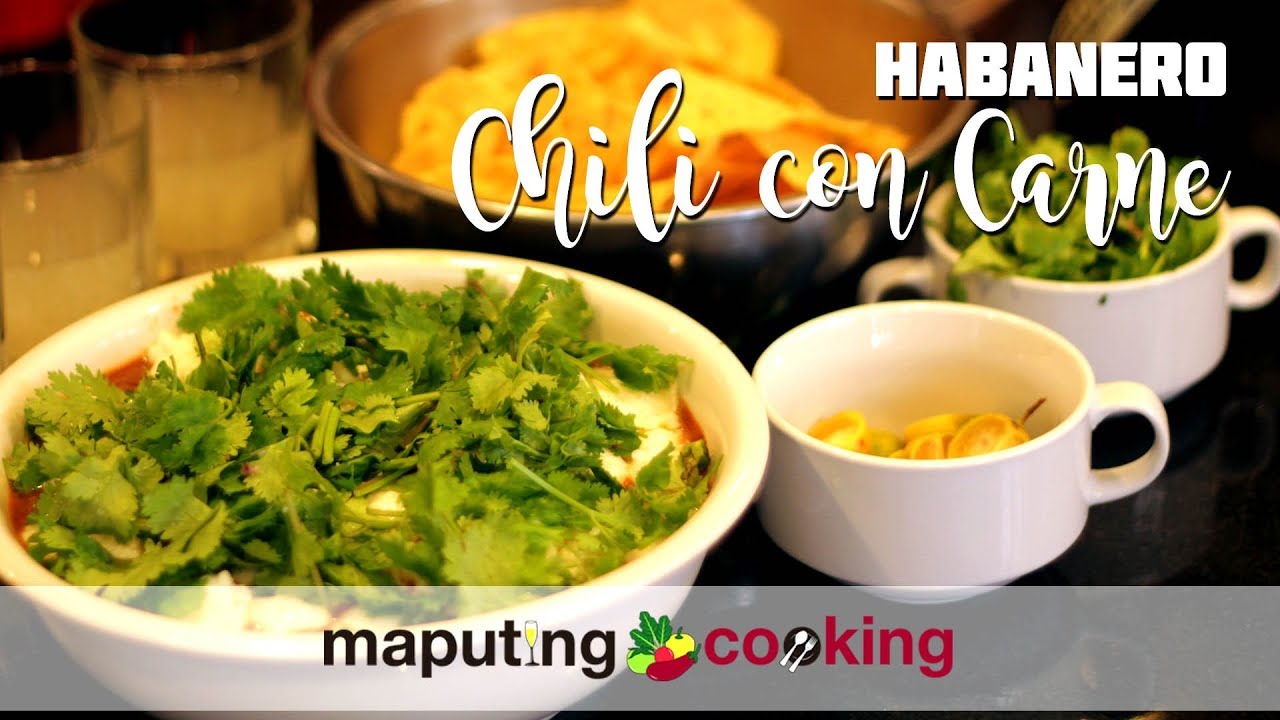 Chili Con Carne Recipe Filipino Cooking by Chris Urbano YouTube