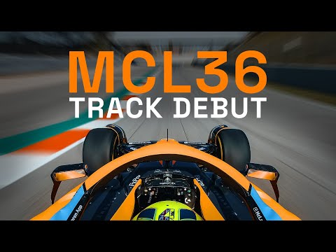 On-board the McLaren MCL36 with Lando Norris